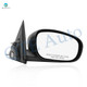 Right Passenger Side Mirror, Power Adjust Heated Textured Black Non-Folding For 2007-2010 Chrysler 300 No Signal Light No Blind Spot Feature No Memory