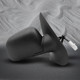 Right Passenger Side Mirror, Power Adjust Non-Heated Textured Black Manual Folding For 2001-2005 Ford Explorer Sport Trac No Signal Light No Blind Spot Feature No Memory