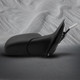 Right Passenger Side Mirror, Power Adjust Non-Heated Textured Black Manual Folding For 2001-2005 Ford Explorer Sport Trac No Signal Light No Blind Spot Feature No Memory