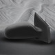 Right Passenger Side Mirror, Power Adjust Non-Heated Textured Black Non-Folding For 2004-2009 Dodge Durango No Signal Light No Blind Spot Feature No Memory