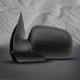 LH Power Adjust Non-Heated Textured Black Manual Folding For 2002-2005 Ford Explorer No Signal Light No Blind Spot Feature No Memory