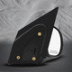 Right Passenger Side Mirror, Manual Adjust Non-Heated Textured Black Non-Folding For 2007-2012 Dodge Caliber No Signal Light No Blind Spot Feature No Memory