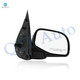 Right Passenger Side Mirror, Power Adjust Non-Heated Textured Black Manual Folding For 2002-2005 Ford Explorer No Signal Light No Blind Spot Feature No Memory
