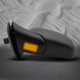 Driver & Passenger Side Mirrors, Power Adjust Non-Heated Textured Black Manual Folding For 2002-2005 Ford Explorer No Signal Light No Blind Spot Feature No Memory