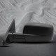 LH Manual Adjust Non-Heated Textured Black Manual Folding For 2011 2012 RAM 2500 No Signal Light No Blind Spot Feature No Memory