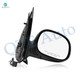 Right Passenger Side Mirror, Power Adjust Non-Heated Paintable Manual Folding For 1998-2002 Ford Expedition No Signal Light No Blind Spot Feature No Memory