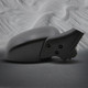 Right Passenger Side Mirror, Power Adjust Non-Heated Paintable Manual Folding For 2005-2010 Honda Odyssey No Signal Light No Blind Spot Feature No Memory