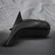 Driver & Passenger Side Mirrors, Manual Adjust Non-Heated Paintable Non-Folding For 2001-2005 Honda Civic No Signal Light No Blind Spot Feature No Memory