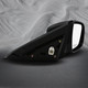 Right Passenger Side Mirror, Power Adjust Non-Heated Paintable Manual Folding For 2003-2007 Honda Accord No Signal Light No Blind Spot Feature No Memory