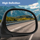 Right Passenger Side Mirror, Power Adjust Non-Heated Chrome Manual Folding For 1998-2001 Ford F-150 No Signal Light No Blind Spot Feature No Memory