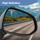 Right Passenger Side Mirror, Power Adjust Non-Heated Paintable Manual Folding For 2007 2008 Honda FIT No Signal Light No Blind Spot Feature No Memory