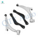 Set of 4 Front Lower Control Arm Ball Joint-Rear Upper Control Arm For 2016 Chevrolet Malibu Limited