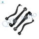 Set of 4 Front Lower Rearward-Lower Forward Control Arm Ball Joint For 2006 2007 Mercury Milan