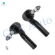Pair of 2 Front Outer Steering Tie Rod End For 2011-2024 GMC Sierra 3500 HD