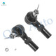 Pair of 2 Front Outer Steering Tie Rod End For 1993-1997 Mazda MX-6