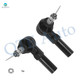 Pair of 2 Front Outer Steering Tie Rod End For 1996-2007 Ford Taurus