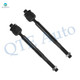 Pair of 2 Front Inner Steering Tie Rod End For 2006-2018 Toyota RAV4