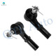 Pair of 2 Front Left-Right Outer Steering Tie Rod End For 2006-2010 Jeep Commander