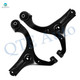 Pair of 2 Front Left-Right Lower Control Arm For 2006-2011 Hyundai Accent