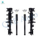 Set of 4 Front Quick Complete Strut-Coil Spring-Rear Complete Shock Kit For 2016 Scion IA