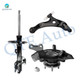 Set of 3 Front Right Lower Control Arm Ball Joint-Suspension Knuckle Assembly-Suspension Strut Assembly For 2007-2011 Toyota Camry L4 Exc. Japan Built