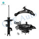 Set of 3 Front Right Lower Control Arm Ball Joint-Suspension Knuckle Assembly-Suspension Strut Assembly For 2007-2009 Toyota Camry L4 2.4L