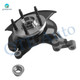 Set of 4 Front Suspension Knuckle Assembly-Quick Complete Strut-Coil Spring Assembly For 2012-2014 Ford Edge