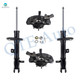 Set of 4 Front Suspension Knuckle Assembly-Suspension Strut Assembly For 2007-2012 Dodge Caliber
