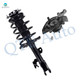 Front Left Suspension Knuckle Assembly-Quick Complete Strut-Coil Spring Assembly For 2007-2011 Toyota Camry