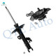Front Right Suspension Knuckle Assembly-Suspension Strut Assembly For 2007-2009 Toyota Camry L4 SE