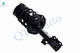 Set of 4 Front Suspension Knuckle Assembly-Quick Complete Strut-Coil Spring Assembly For 2007-2011 Toyota Camry V6