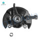 Front Left Suspension Knuckle Assembly-Quick Complete Strut-Coil Spring Assembly For 2006-2011 Honda Civic