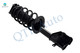 Set of 4 Front Suspension Knuckle Assembly-Quick Complete Strut-Coil Spring Assembly For 2011-2014 Ford Edge