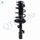 Set of 4 Front Suspension Knuckle Assembly-Quick Complete Strut-Coil Spring Assembly For 2007-2010 Toyota Sienna
