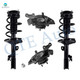 Set of 4 Front Suspension Knuckle Assembly-Quick Complete Strut-Coil Spring Assembly For 2004-2006 Toyota Sienna