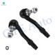 Pair of 2 Front Outer Steering Tie Rod End For 2004-2007 BMW 525I