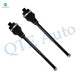 Pair of 2 Front Inner Steering Tie Rod End For 2003-2006 Cadillac Escalade ESV