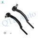 Pair of 2 Front Left-Right Outer Steering Tie Rod End For 2002-2006 GMC Envoy XL