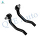 Pair of 2 Front Left-Right Outer Steering Tie Rod End For 2006-2011 Acura CSX