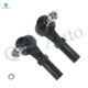 Pair of 2 Front Outer Steering Tie Rod End For 2001-2004 GMC Sierra 2500