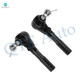 Pair of 2 Front Outer Steering Tie Rod End For 2003-2014 Chevrolet Express 1500