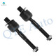 Pair of 2 Front Inner Steering Tie Rod End For 2003-2014 Volvo XC90