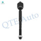 Pair of 2 Front Inner Steering Tie Rod End For 1999-2004 Suzuki Vitara