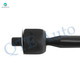 Pair of 2 Front Inner Steering Tie Rod End For 1999-2004 Suzuki Vitara