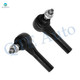 Pair of 2 Front Outer Steering Tie Rod End For 2000-2010 Dodge Dakota