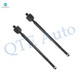 Pair of 2 Front Inner Steering Tie Rod End For 1993-1997 GEO Prizm