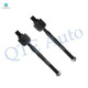 Pair of 2 Front Inner Steering Tie Rod End For 2006-2011 Hyundai Accent