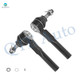 Pair of 2 Front Outer Steering Tie Rod End For 2004 2005 Chevrolet Classic