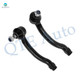 Pair of 2 Front Left-Right Outer Steering Tie Rod End For 2007-2013 Acura MDX