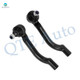 Pair of 2 Front Left-Right Outer Steering Tie Rod End For 2008-2013 Nissan Rogue